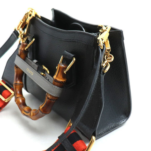 Gucci Bamboo Bag in Pelle Nera – Mini