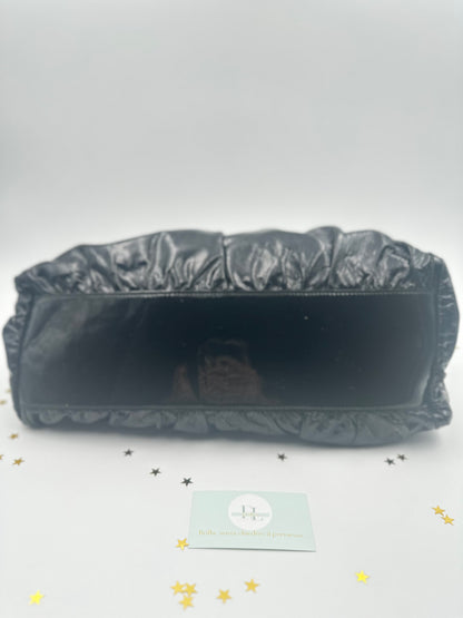 Gucci Indy Hobo Vernice Nera – Iconico Glamour Retrò