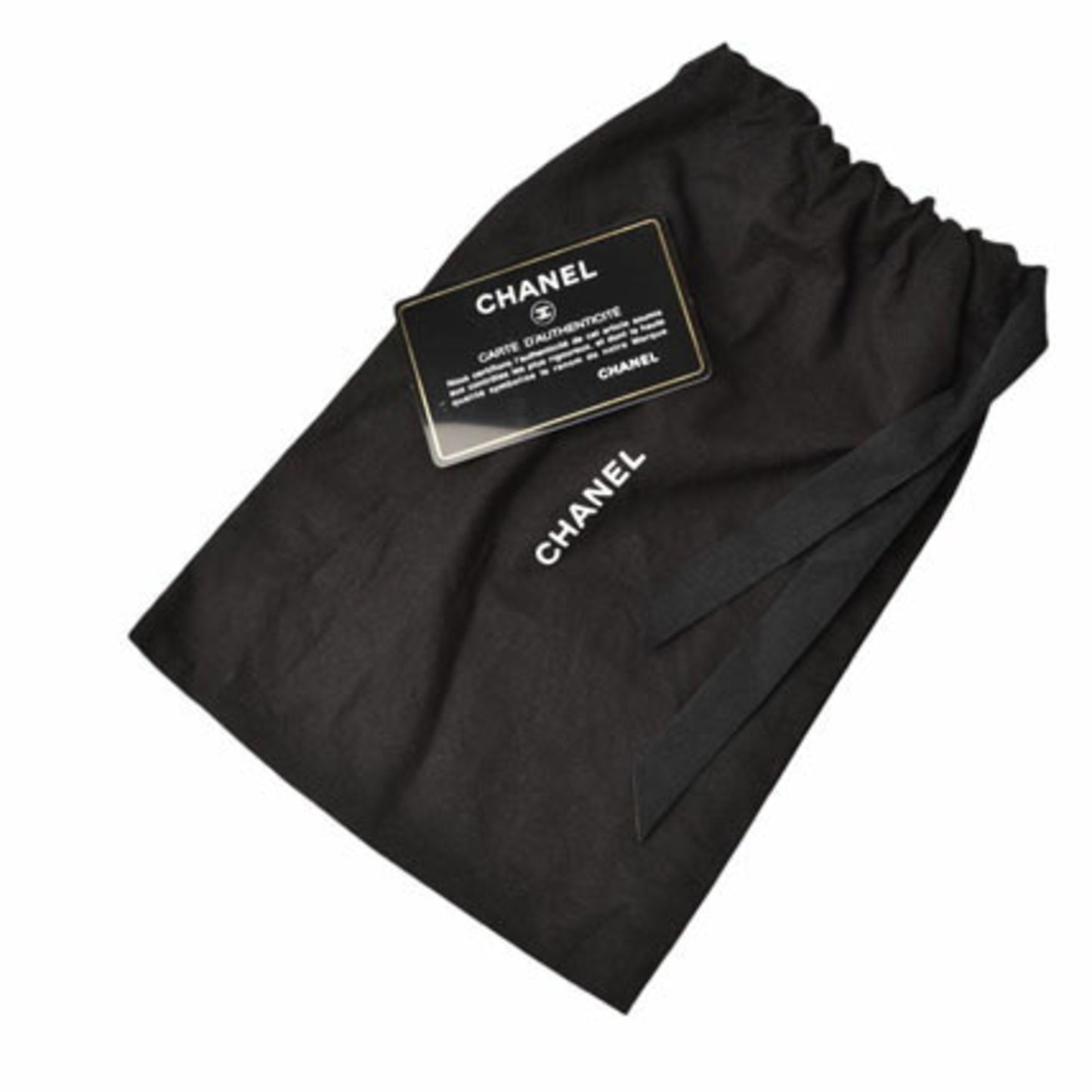 Chanel Wallet on Chain in pelle nera con catena dorata intrecciata – Ref. 31409975