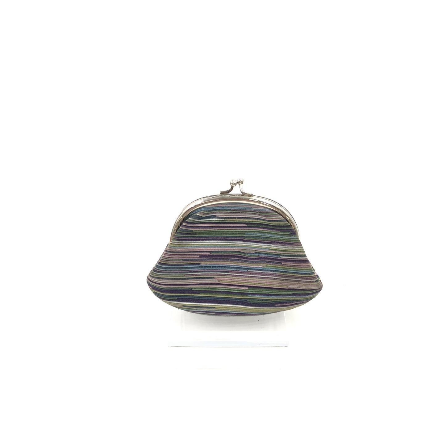 Hermès Porta-monete Vibrato Pelle Multicolore – Clic-Clac