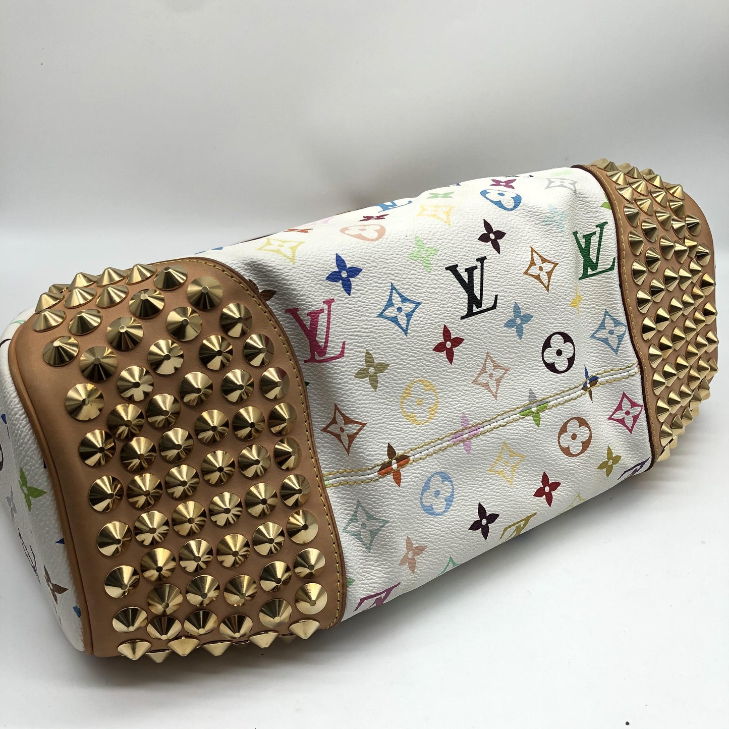 Louis Vuitton Chrissie MM Monogram Multicolore Blanc – 38 cm