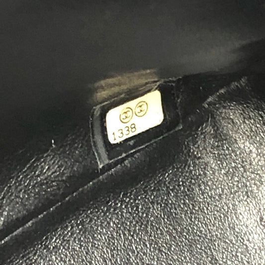 Chanel Classic Flap Medium – Caviar Nero & Hardware Argento – Made in Italy