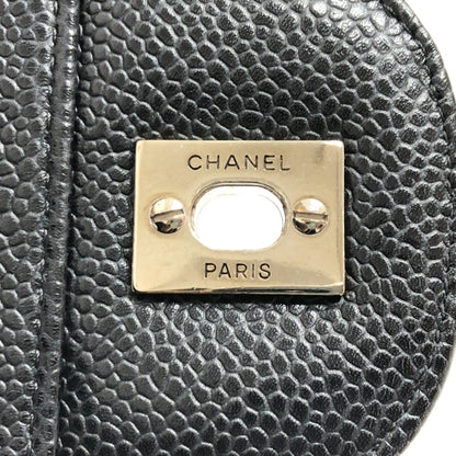 Chanel Classic Flap Medium – Caviar Nero & Hardware Argento – Made in Italy