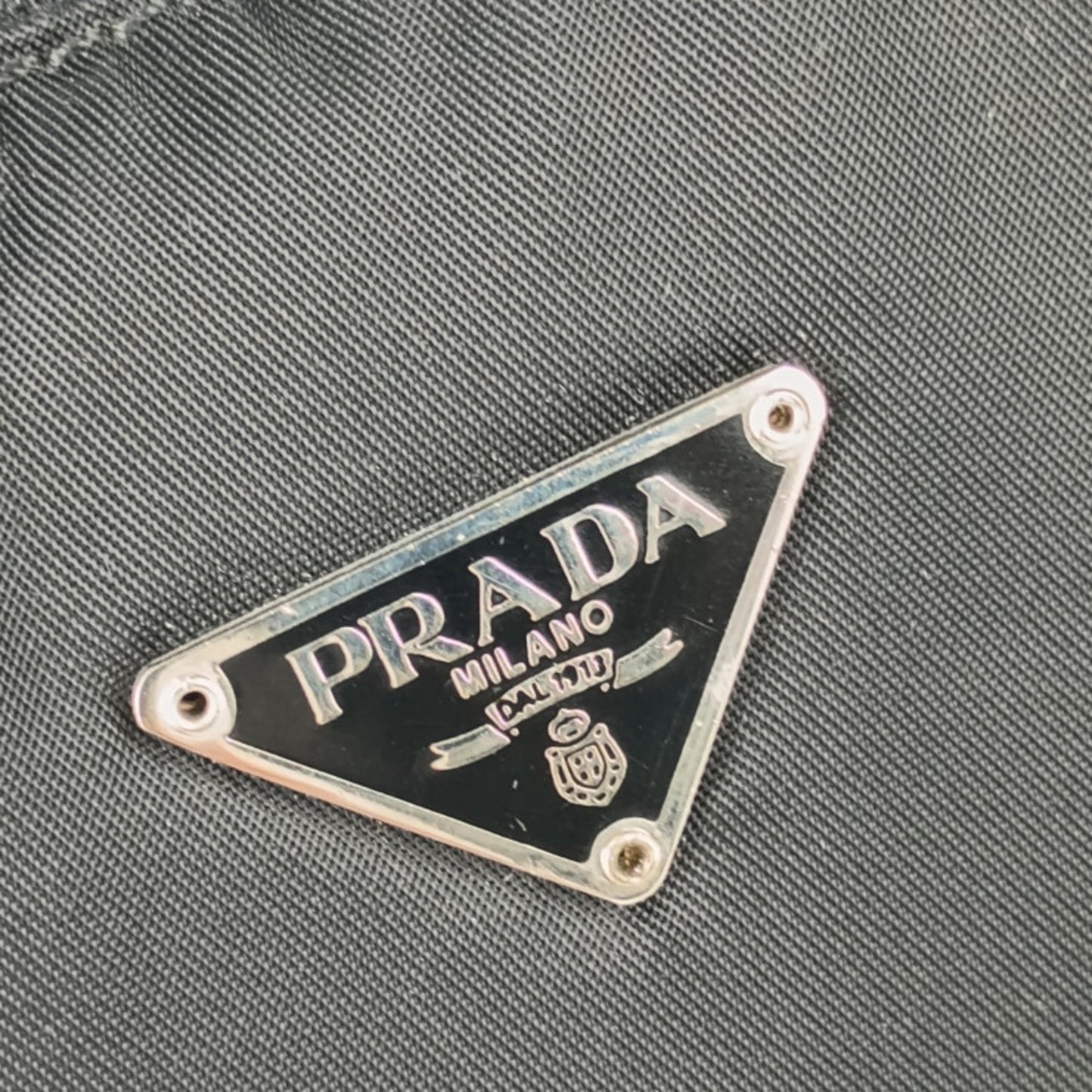 Prada – Borsa a spalla Re-Edition in nylon nero