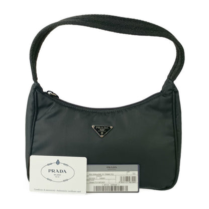 Prada – Borsa a spalla Re-Edition in nylon nero