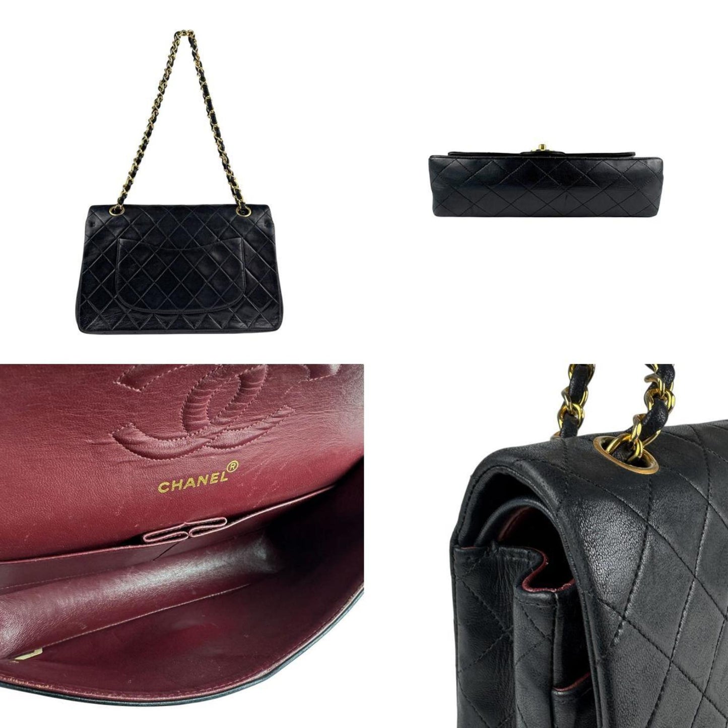 Chanel Classic Flap Vintage – Pelle Nera – Serie 1 (1989-1991)