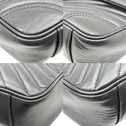 Gucci GG Marmont Small – Pelle Nera Matelassé