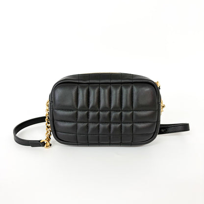 Burberry Lola Camera Bag Small Agnello Trapuntato Nera