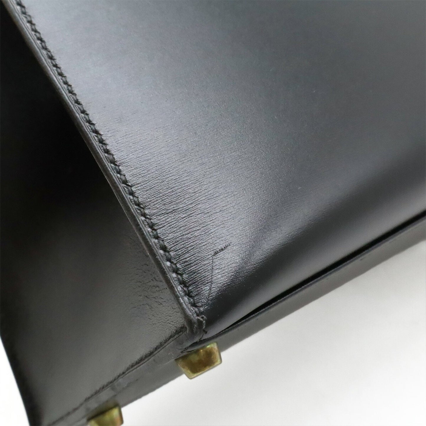 Hermès Kelly 32 in pelle nera – Size 32