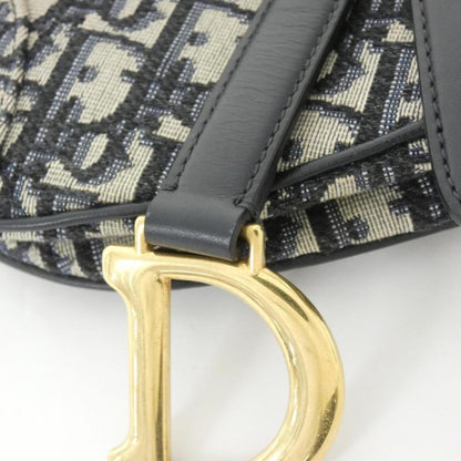 Dior Saddle Bag in Tela Blu Monogram – Size Small