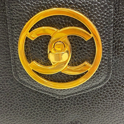 Chanel Vanity Case in Pelle Nera – Vintage