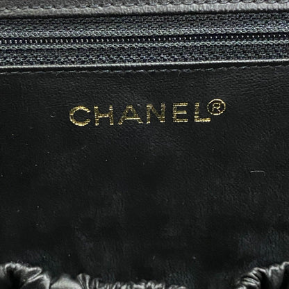 Chanel Vanity Case in Pelle Nera – Vintage
