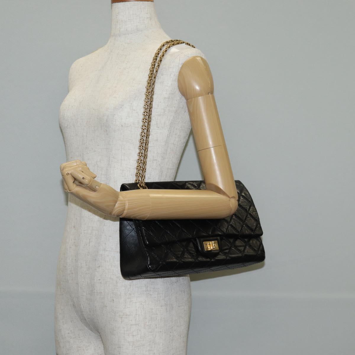 Chanel 2.55 – Pelle Nera – 28 cm