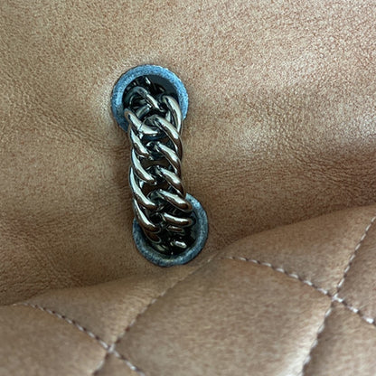 Chanel Classic Double Flap Medium in Pelle Rosa – Hardware Argento