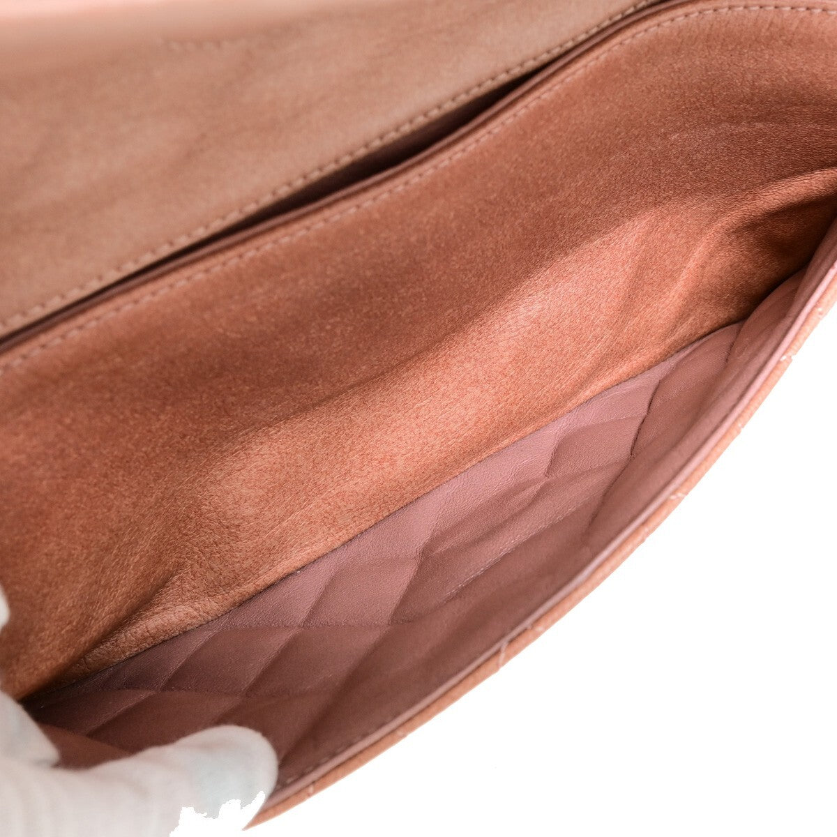 Chanel Classic Double Flap Medium in Pelle Rosa – Hardware Argento