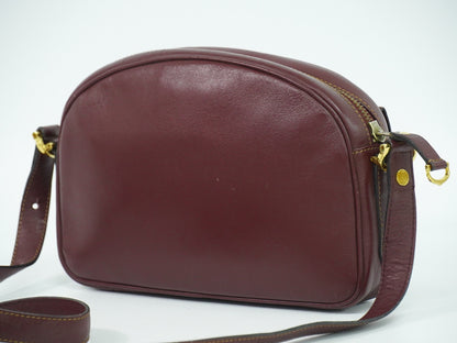 Cartier Must de Cartier Bordeaux in Pelle – Crossbody Vintage
