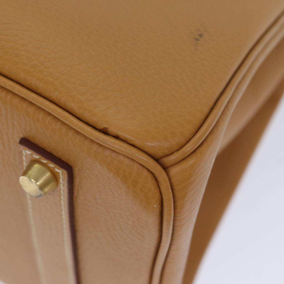 Hermès Birkin 35 in Pelle Beige – Oro Hardware