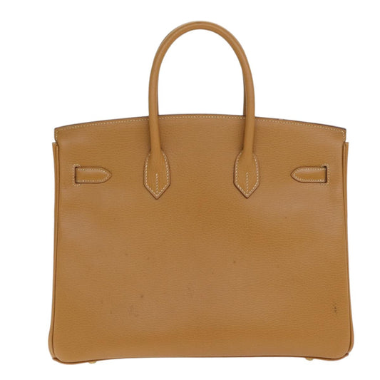 Hermès Birkin 35 in Pelle Beige – Oro Hardware