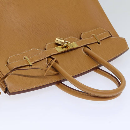 Hermès Birkin 35 in Pelle Beige – Oro Hardware