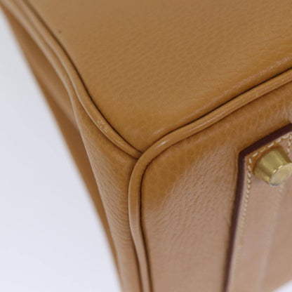 Hermès Birkin 35 in Pelle Beige – Oro Hardware