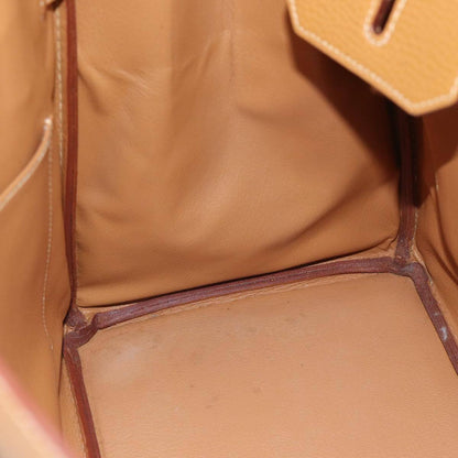 Hermès Birkin 35 in Pelle Beige – Oro Hardware