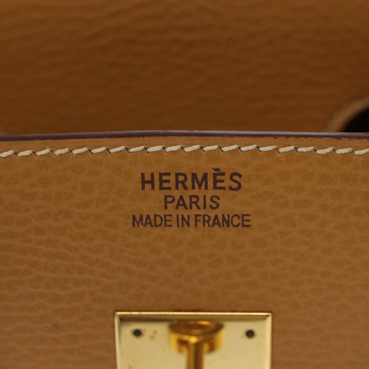 Hermès Birkin 35 in Pelle Beige – Oro Hardware