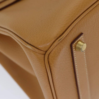 Hermès Birkin 35 in Pelle Beige – Oro Hardware