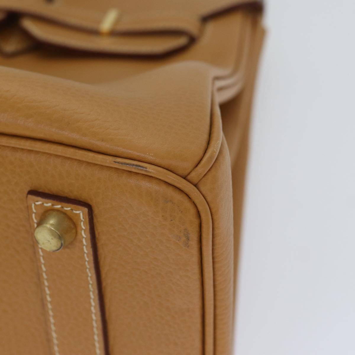 Hermès Birkin 35 in Pelle Beige – Oro Hardware