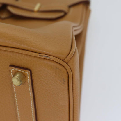 Hermès Birkin 35 in Pelle Beige – Oro Hardware