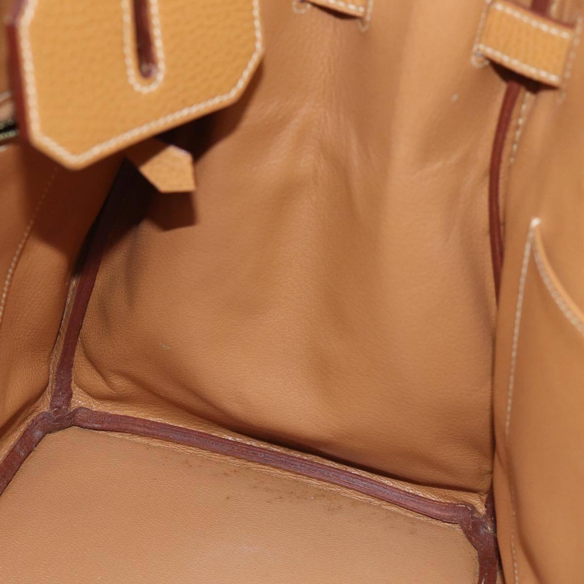 Hermès Birkin 35 in Pelle Beige – Oro Hardware