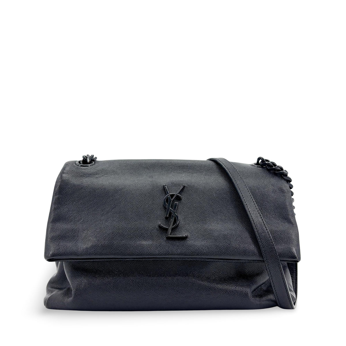 Saint Laurent Nolita Satchel Black · Leather
