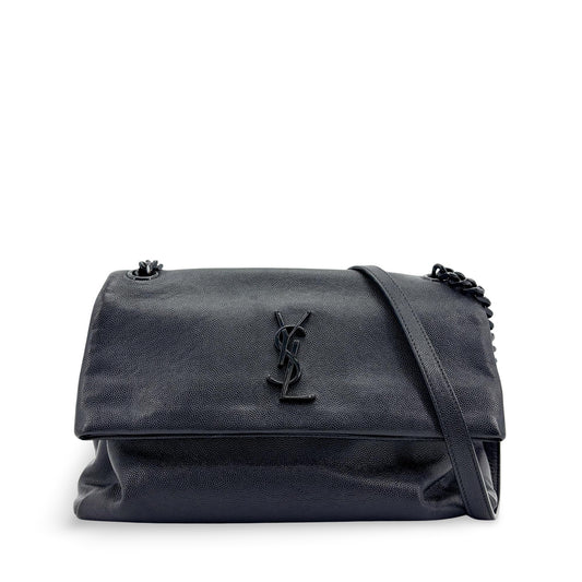 Saint Laurent Nolita Satchel Black · Leather