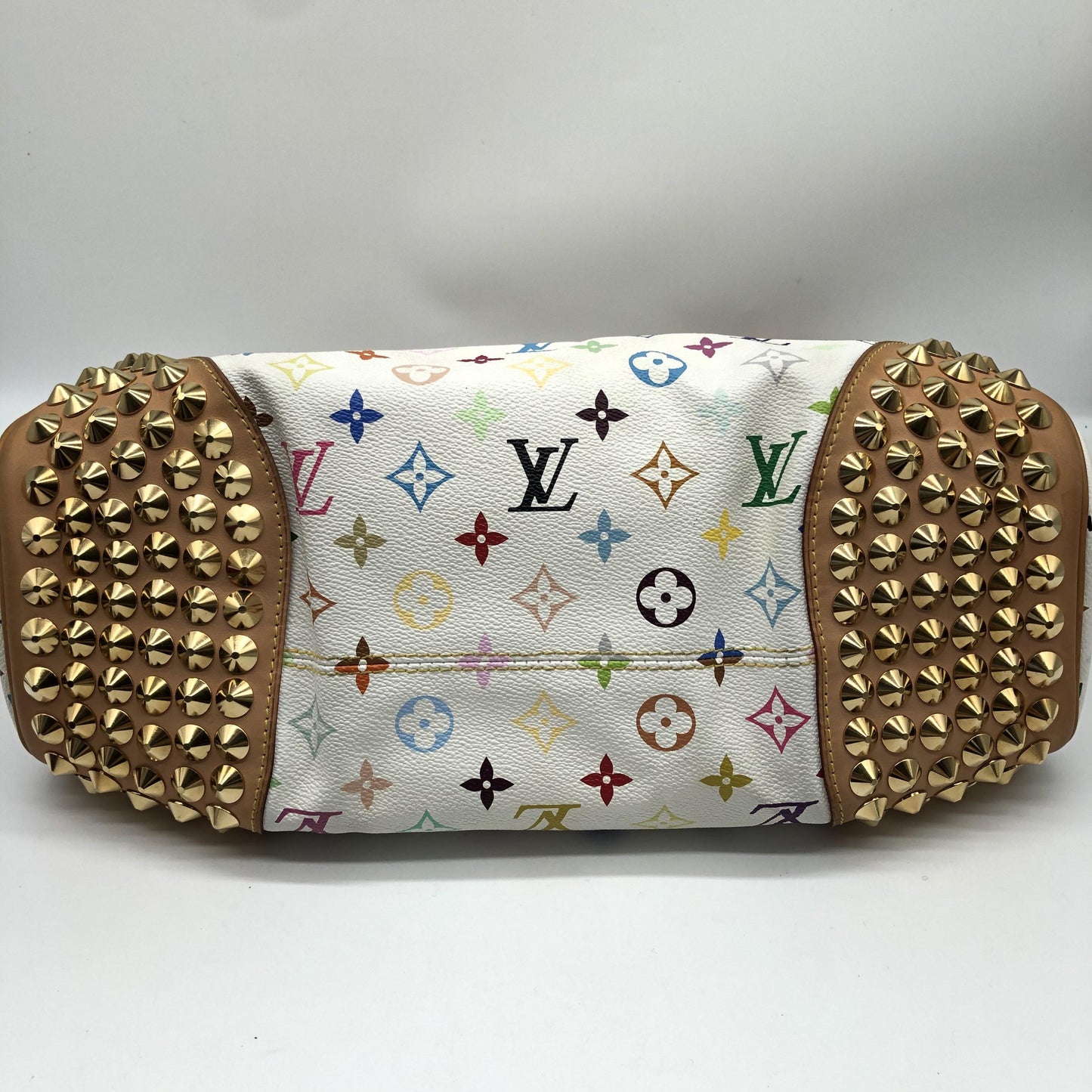 Louis Vuitton Chrissie MM Monogram Multicolore Blanc – 38 cm
