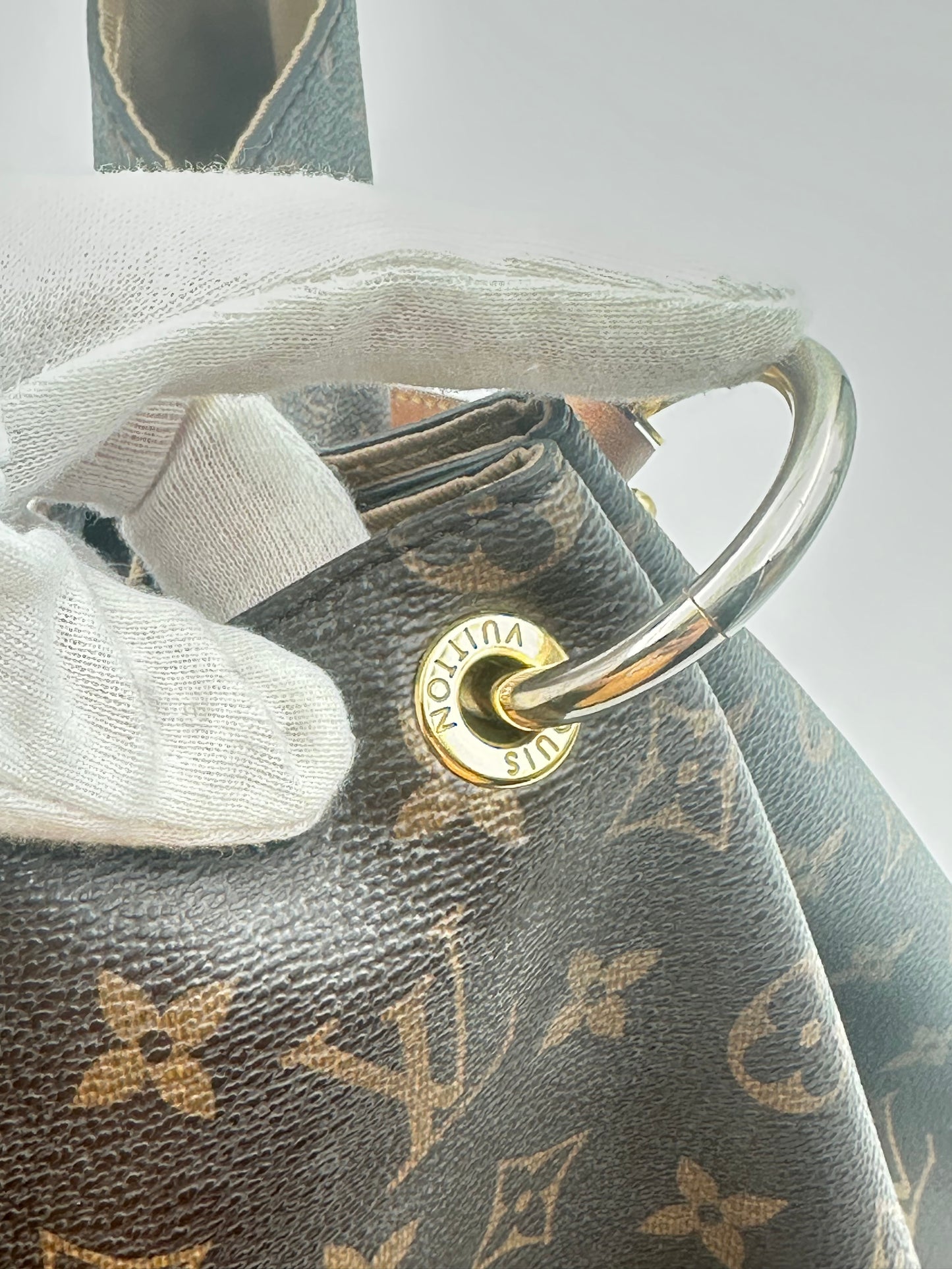 Louis Vuitton “Graceful MM” Monogram Canvas Hobo