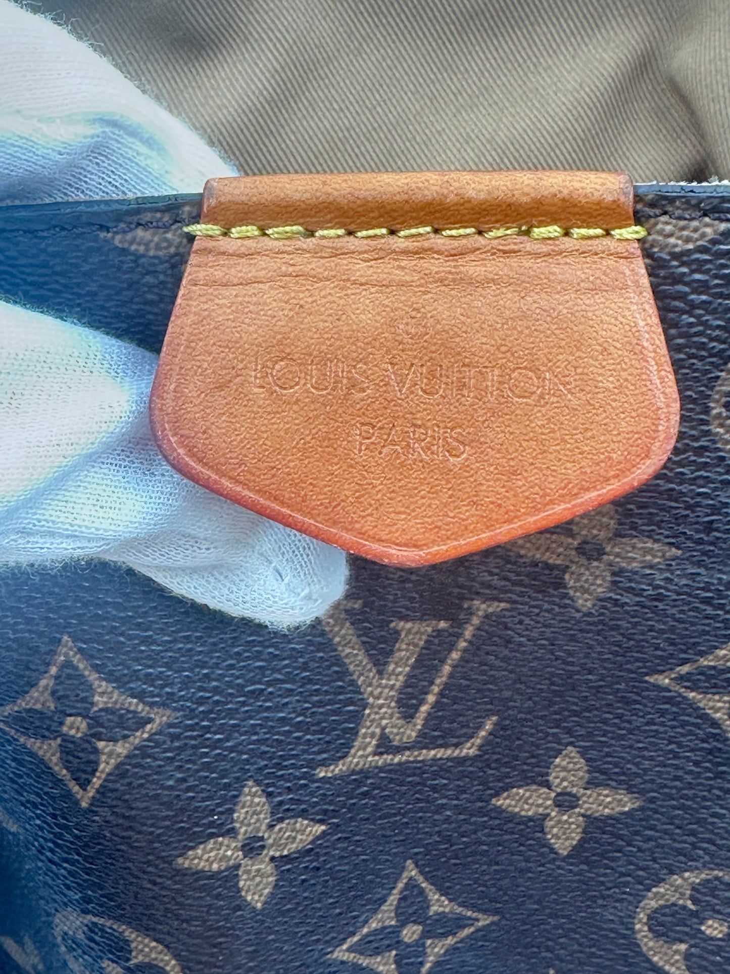 Louis Vuitton “Graceful MM” Monogram Canvas Hobo