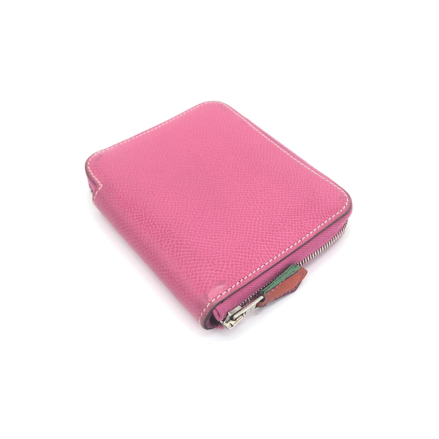Hermès Azap Compact Silk'In Pelle Epsom Fucsia – 12 cm