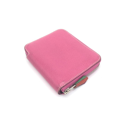 Hermès Azap Compact Silk'In Pelle Epsom Fucsia – 12 cm