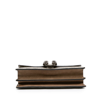 Gucci – Dionysus Medium in tela GG Supreme con finiture in suede – Marrone – 2016/2025