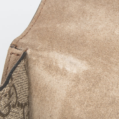 Gucci – Dionysus Medium in tela GG Supreme con finiture in suede – Marrone – 2016/2025
