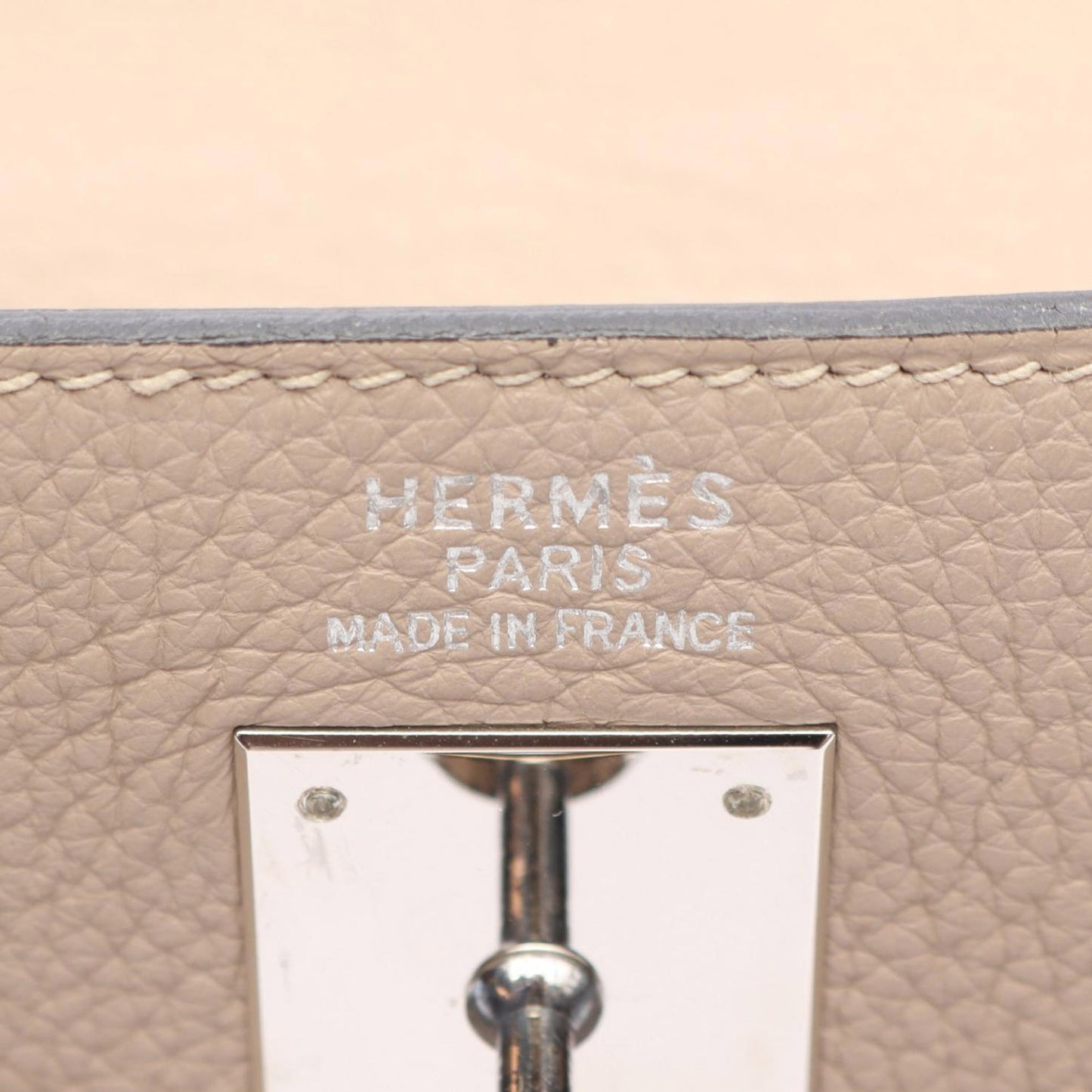 Hermès Kelly 35 II Retourne in pelle Togo beige – Anno 2002