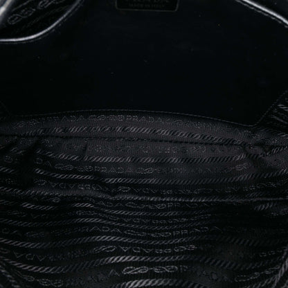 Prada Cleo in Pelle Spazzolata Nera – Linea Iconica
