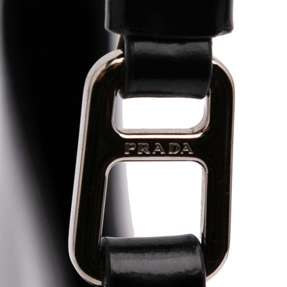 Prada Cleo in Pelle Spazzolata Nera – Linea Iconica
