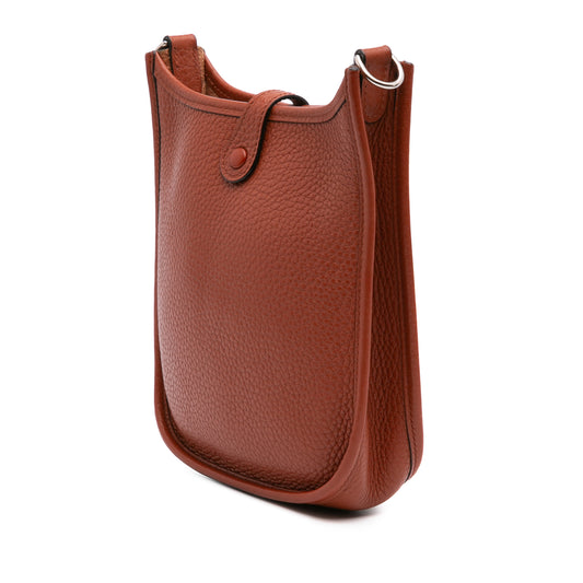 Hermès – Evelyne TPM in pelle Clemence Cuivre – 2019