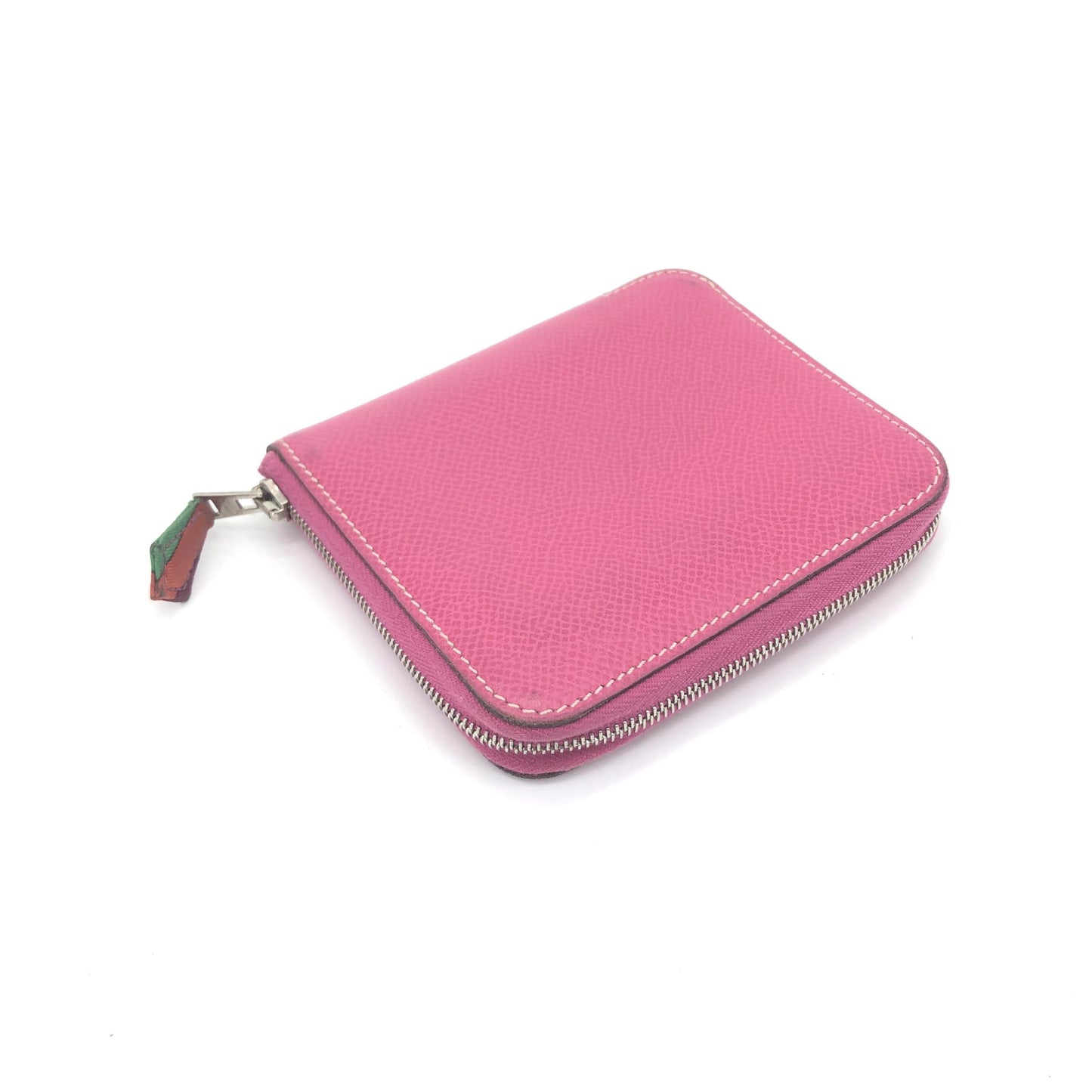 Hermès Azap Compact Silk'In Pelle Epsom Fucsia – 12 cm