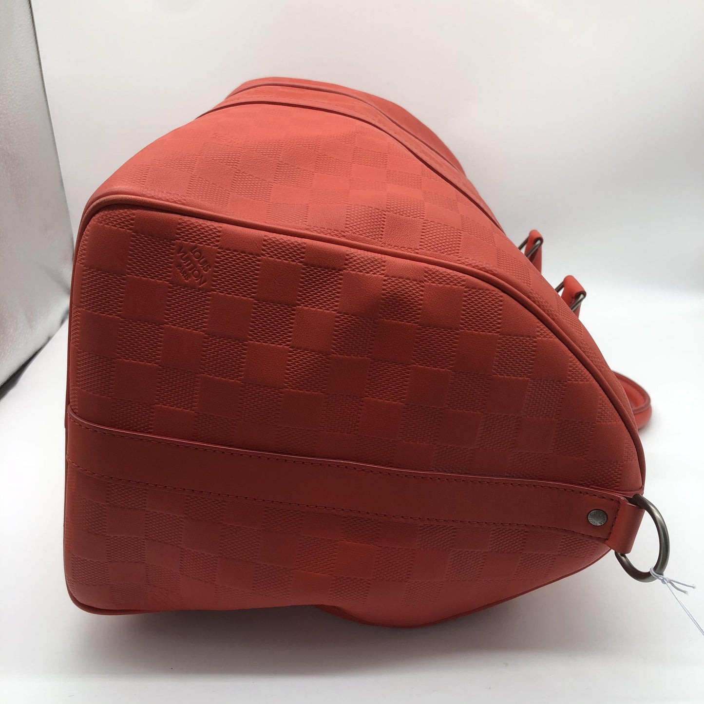 Louis Vuitton Keepall Bandoulière 55 Damier Infini Rosso Corallo, 2012 – 55 cm