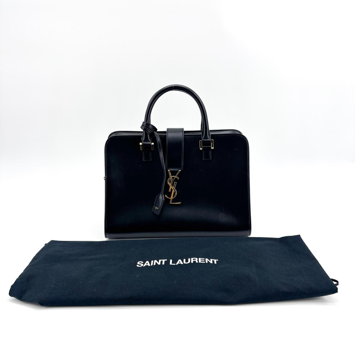 Saint Laurent Cabas Monogram Small Nera