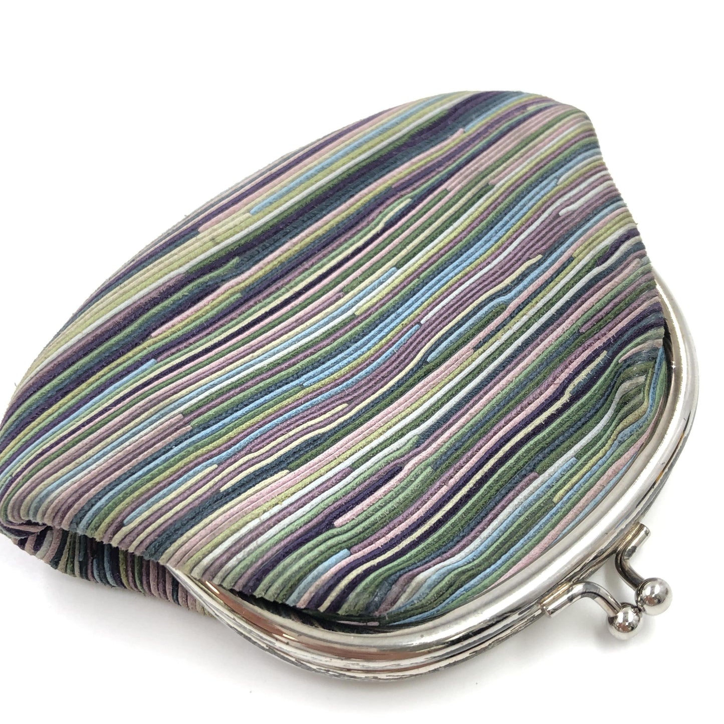 Hermès Porta-monete Vibrato Pelle Multicolore – Clic-Clac