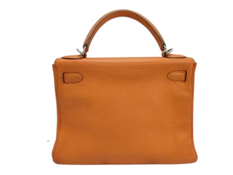 Hermès Kelly Retourne 28 Clémence Orange Palladium – 2010