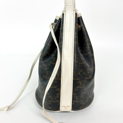 Céline Secchiello Triomphe Tela Rivestita Marrone e Crema – 24 cm