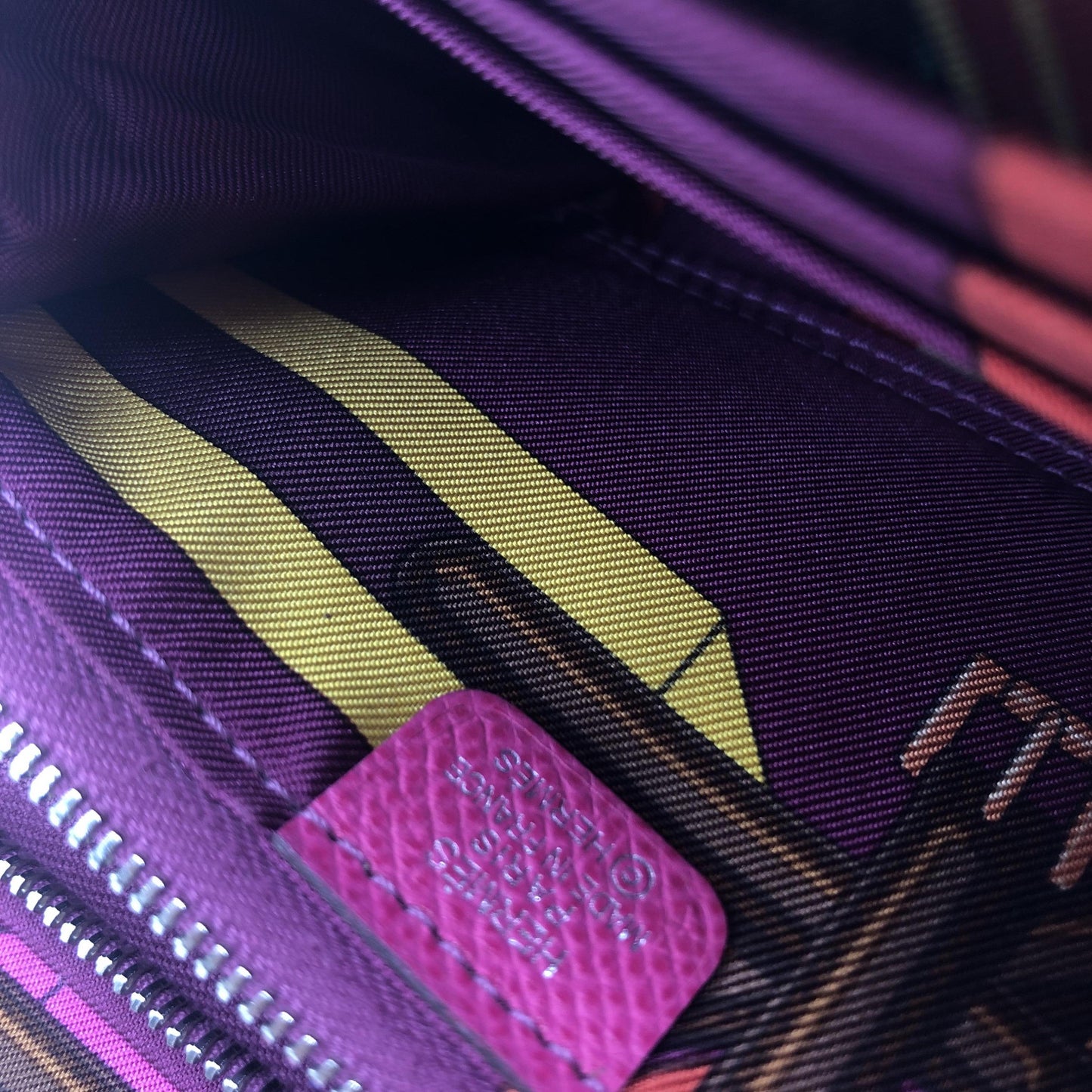 Hermès Azap Compact Silk'In Pelle Epsom Fucsia – 12 cm